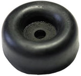 Ramp Bumper, 2-1/2" Black Rubber