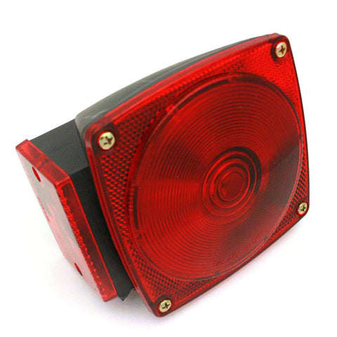 Square Combination Trailer Light, Stop/Turn/Tail/Reflex