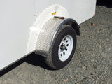 Single Axle Trailer Fender, ATP Aluminum Radius